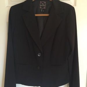 Women's black dress blazer